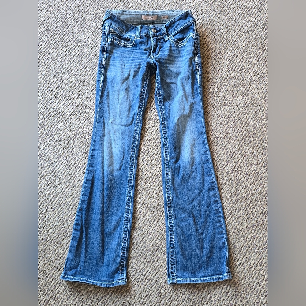Ariat 27R Mid Rise Bootcut Womens Jeans